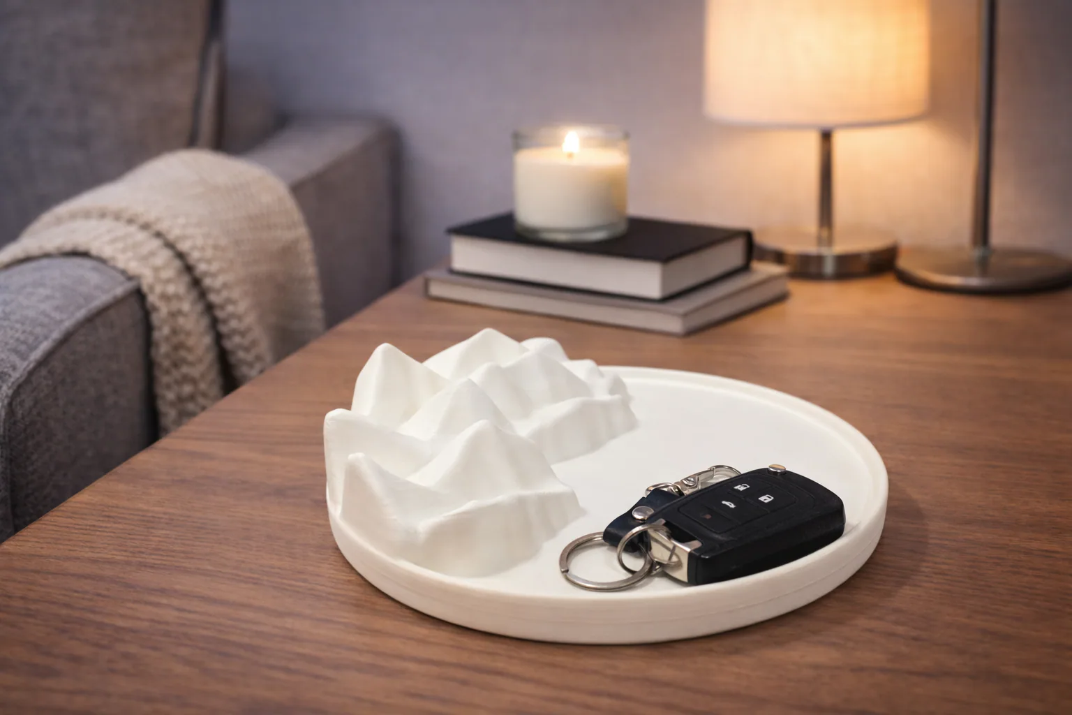 Mountain Tray for Keys and Small Items