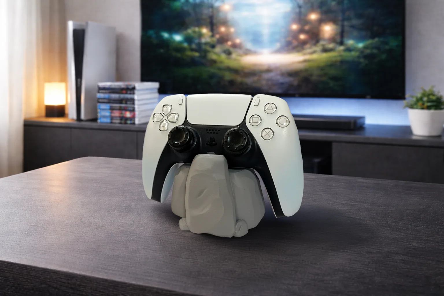 Rock Gamepad Stand